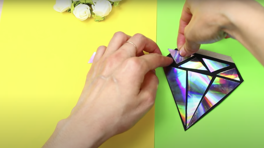 Блокнот-алмаз для записей своими руками